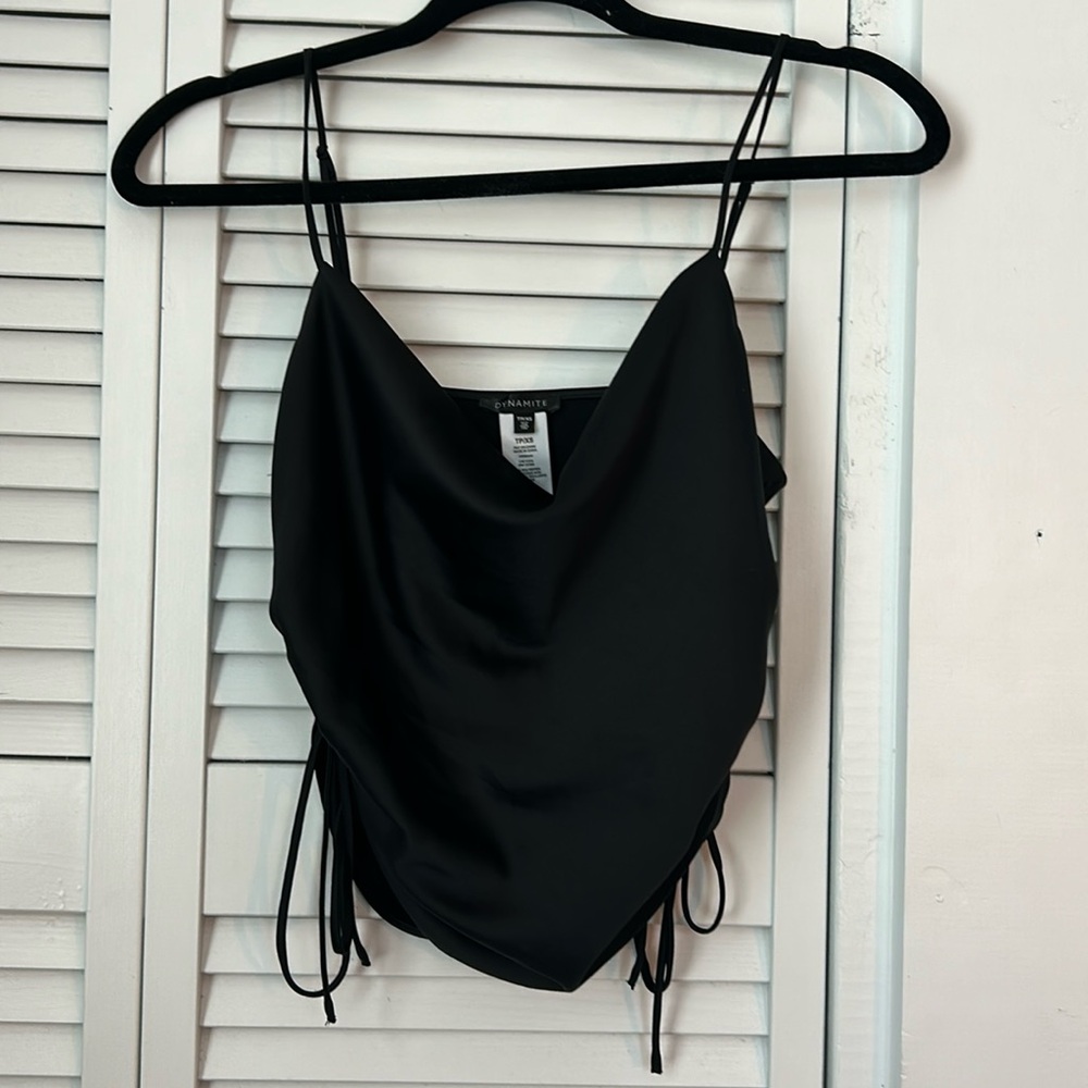Dynamite satin tank top